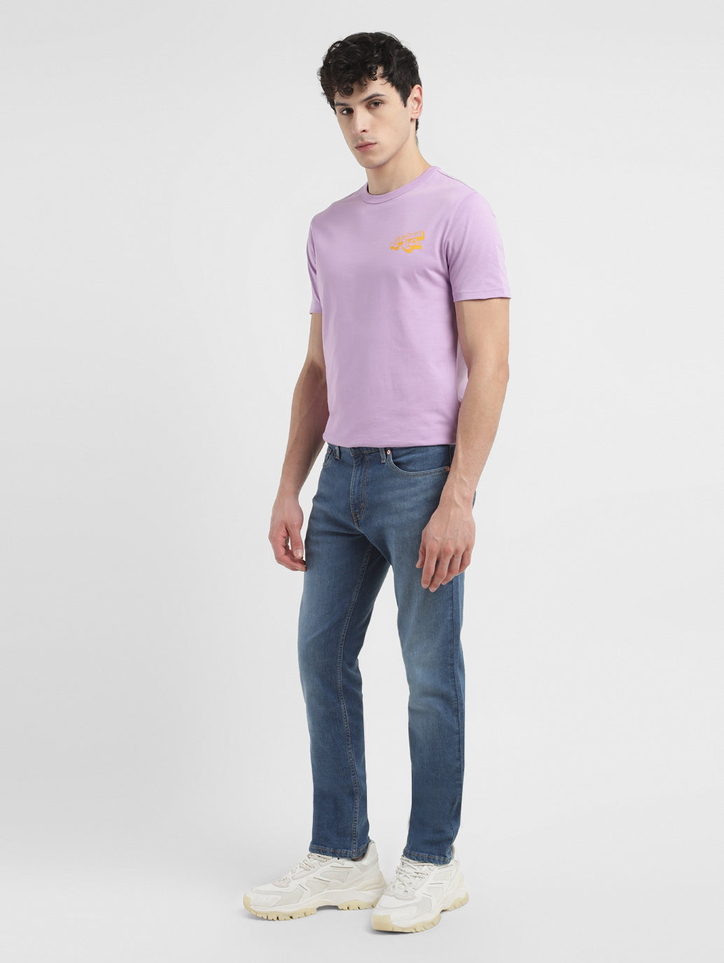 Men's 511 Blue Slim Fit Mid Rise Jeans