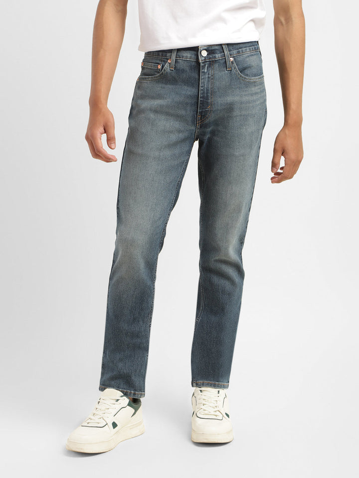 Men's 511 Blue Slim Fit Mid Rise Jeans