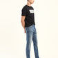 Men's 511 Blue Slim Fit Mid Rise Jeans - Side View
