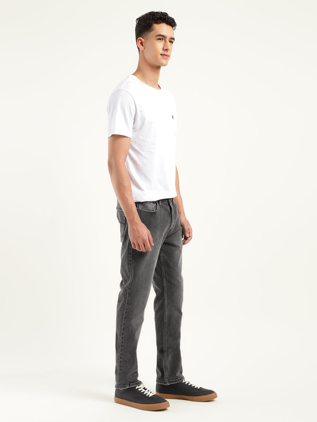 Men's 511 Black Slim Fit Mid Rise Jeans