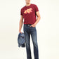 Men's 511 Blue Slim Fit Mid Rise Jeans - shot View