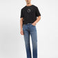 Men's 511 Blue Slim Fit Mid Rise Jeans - Front View