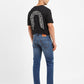 Men's 511 Blue Slim Fit Mid Rise Jeans - Back View