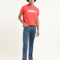 Men's 511 Blue Slim Fit Mid Rise Jeans - 254b0f71-29d2-4a61-882d-9e3568b74e1f View