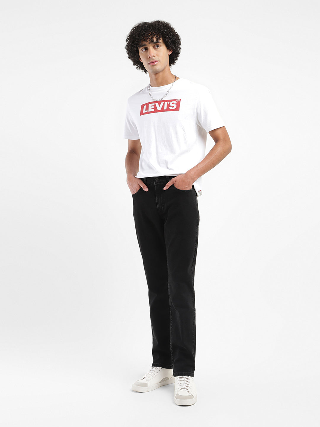 Men's 511 Black Slim Fit Mid Rise Jeans