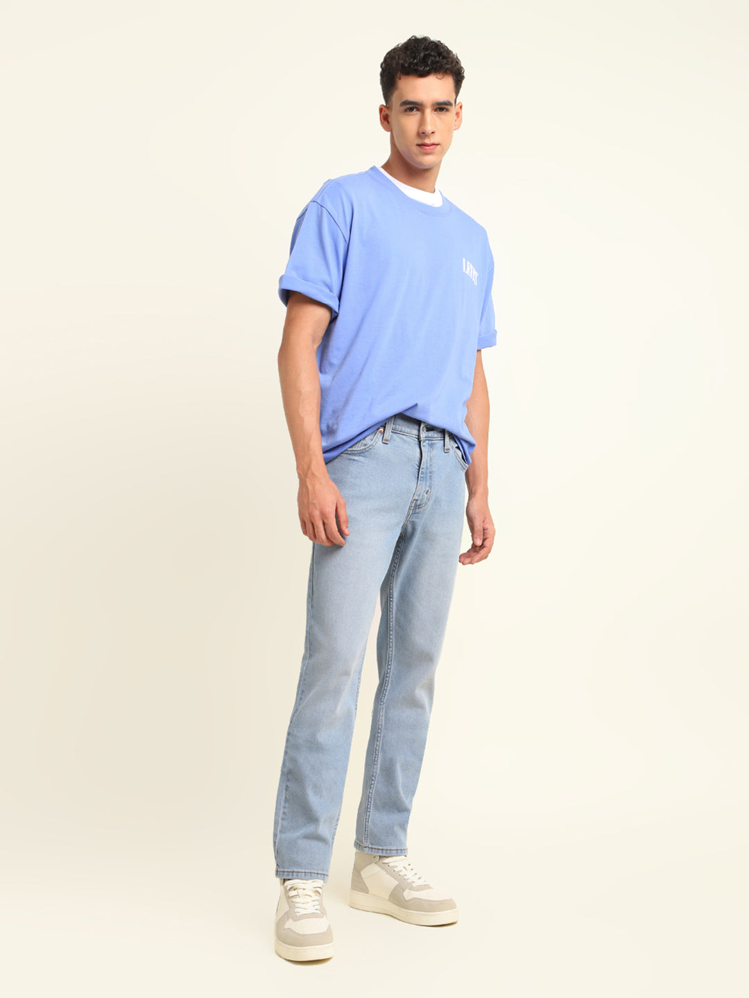 Men's 511 Blue Slim Fit Mid Rise Jeans