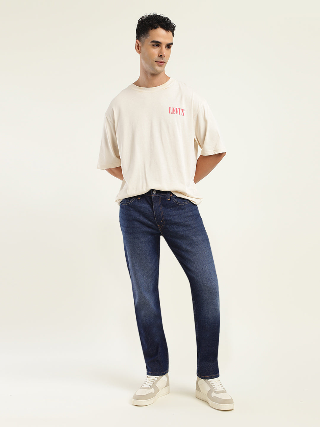 Men's 511 Blue Slim Fit Mid Rise Jeans