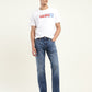 Men's 511 Blue Slim Fit Mid Rise Jeans - Front View