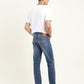Men's 511 Blue Slim Fit Mid Rise Jeans - Back View