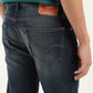 Men's 511 Blue Slim Fit Mid Rise Jeans - BackDetails View