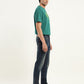 Men's 511 Blue Slim Fit Mid Rise Jeans - Side View