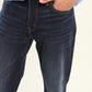 Men's 511 Blue Slim Fit Mid Rise Jeans - Details View