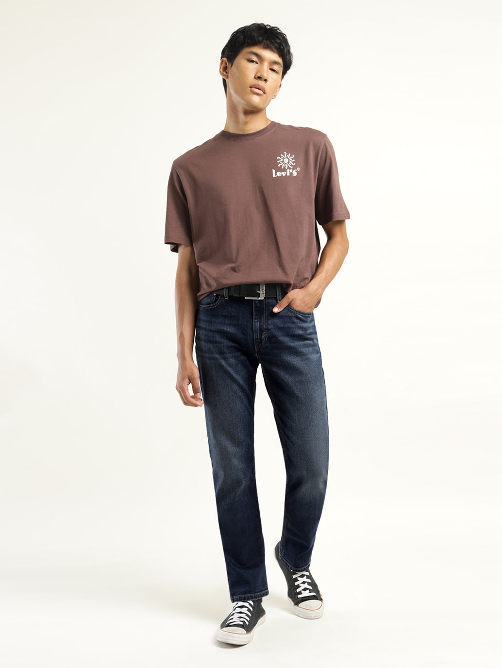 Men's 511 Indigo Slim Fit Mid Rise Jeans