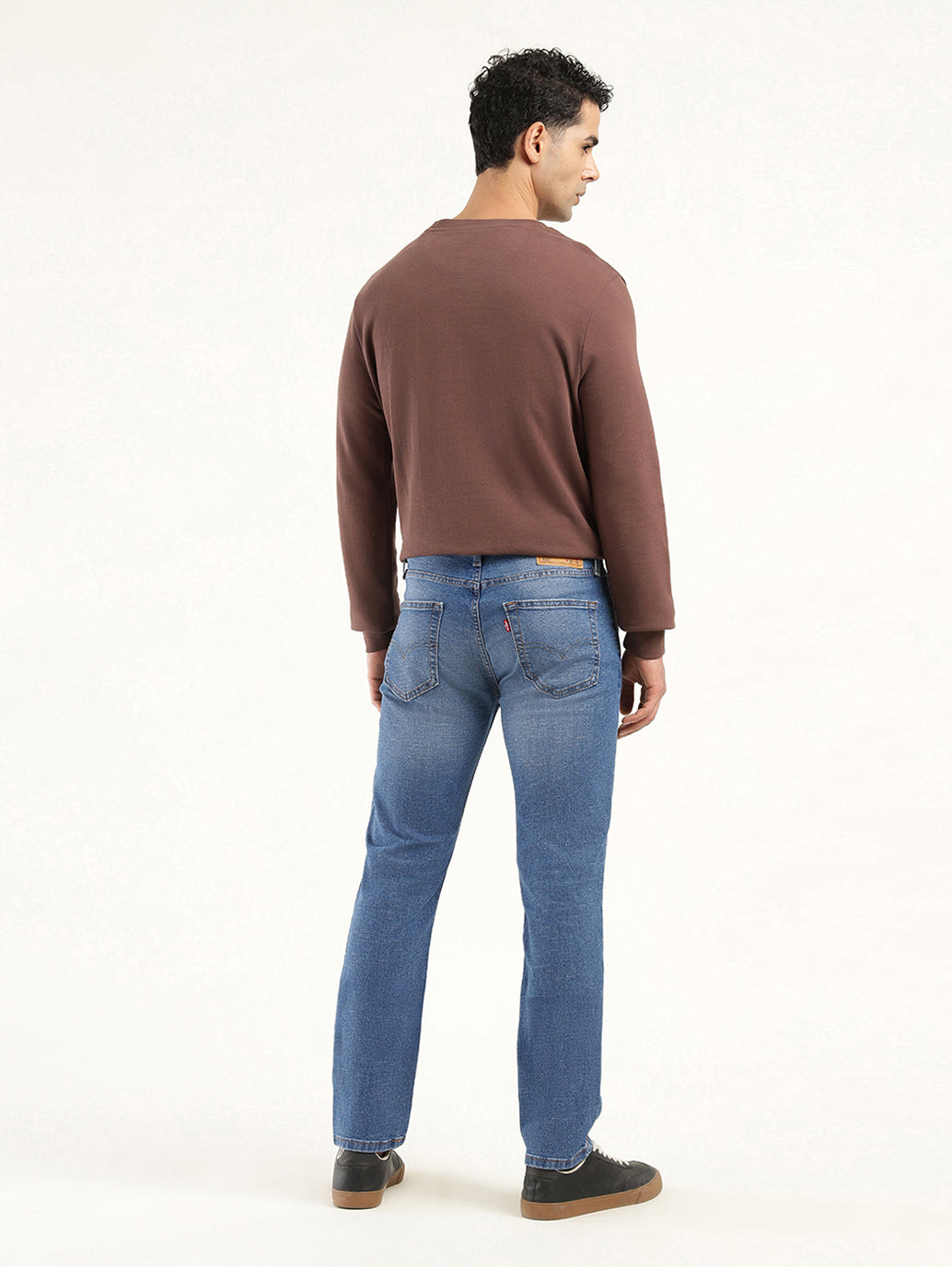 Men's 511 Indigo Slim Fit Mid Rise Jeans - Back View