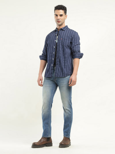 levi's Men's 511 Indigo Slim Fit Mid Rise Jeans-picture-16