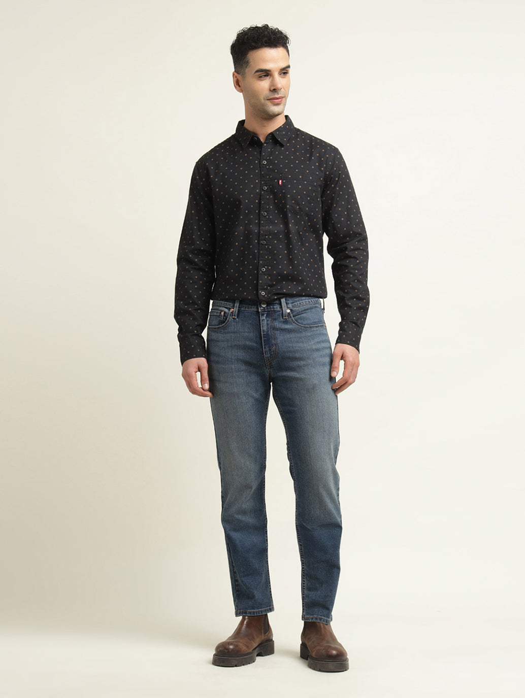 Men's 511 Indigo Slim Fit Mid Rise Jeans