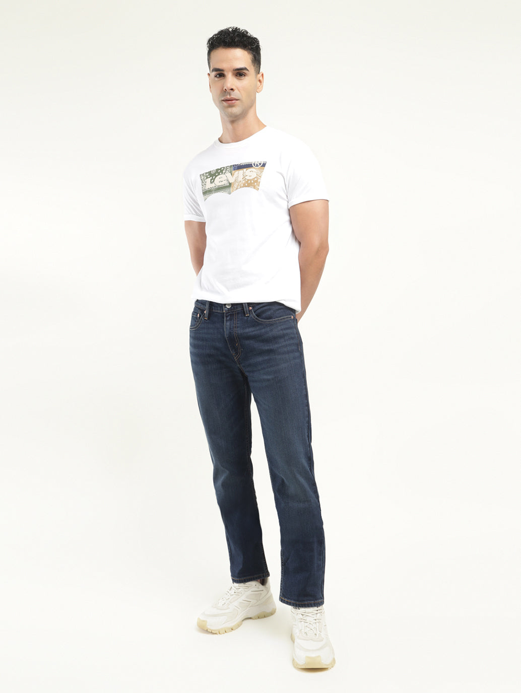 Men's 511 Indigo Slim Fit Mid Rise Jeans