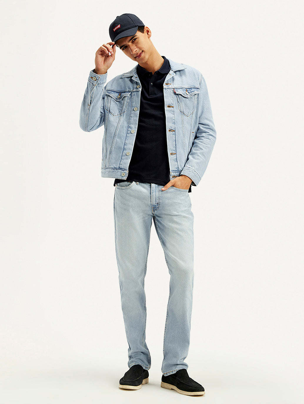 Men's 511 Indigo Slim Fit Mid Rise Jeans