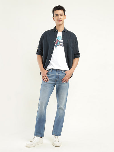 levi's Men's 511 Indigo Slim Fit Mid Rise Jeans-picture-26