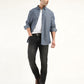 Men's 511 Black Slim Fit Mid Rise Jeans - shot View