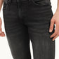 Men's 511 Black Slim Fit Mid Rise Jeans - Detail View