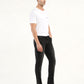 Men's 511 Black Slim Fit Mid Rise Jeans - Side View