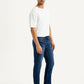 Men's 511 Dark Indigo Slim Fit Mid Rise Jeans - Side View