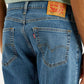 Men's 511 Med Indigo Slim Fit Mid Rise Jeans - Detail View