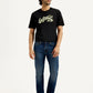 Men's 511 Dark Indigo Slim Fit Mid Rise Jeans - Front View