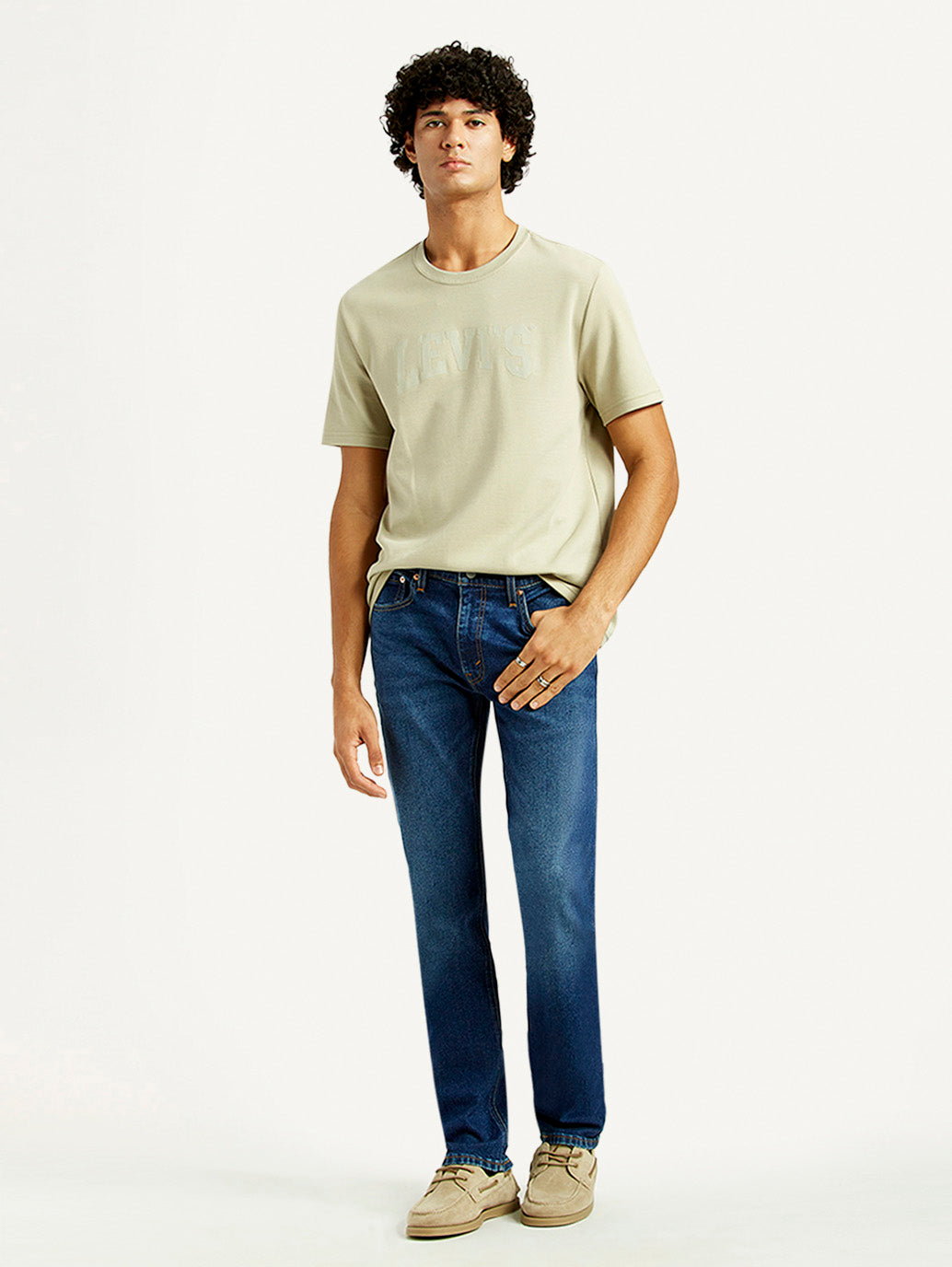 Men's 511 Dark Indigo Slim Fit Mid Rise Jeans