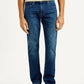 Men's 511 Dark Indigo Slim Fit Mid Rise Jeans - Front View