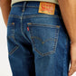 Men's 511 Dark Indigo Slim Fit Mid Rise Jeans - Detail View