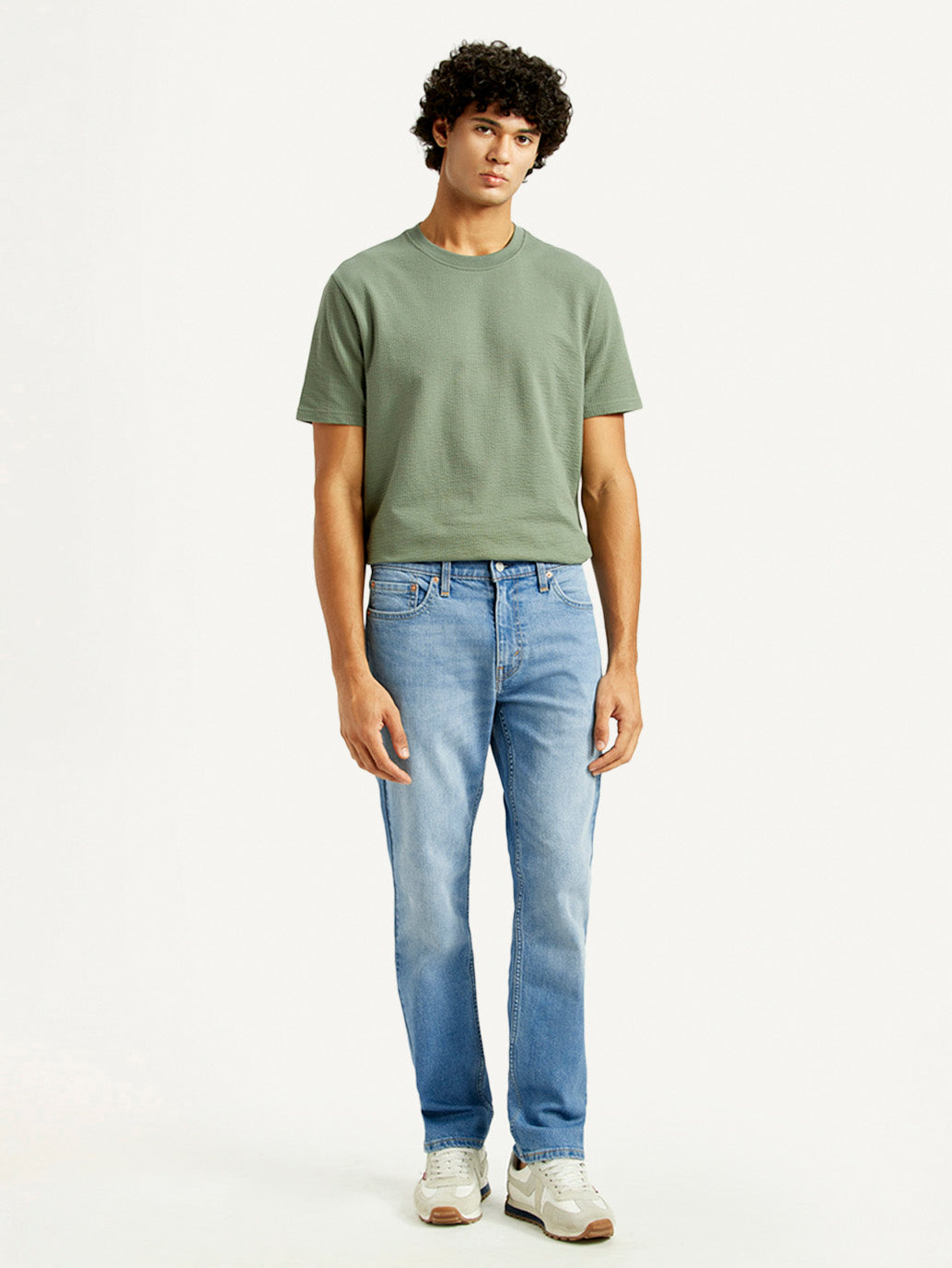 Men's 511 Light Indigo Slim Fit Mid Rise Jeans - Front View