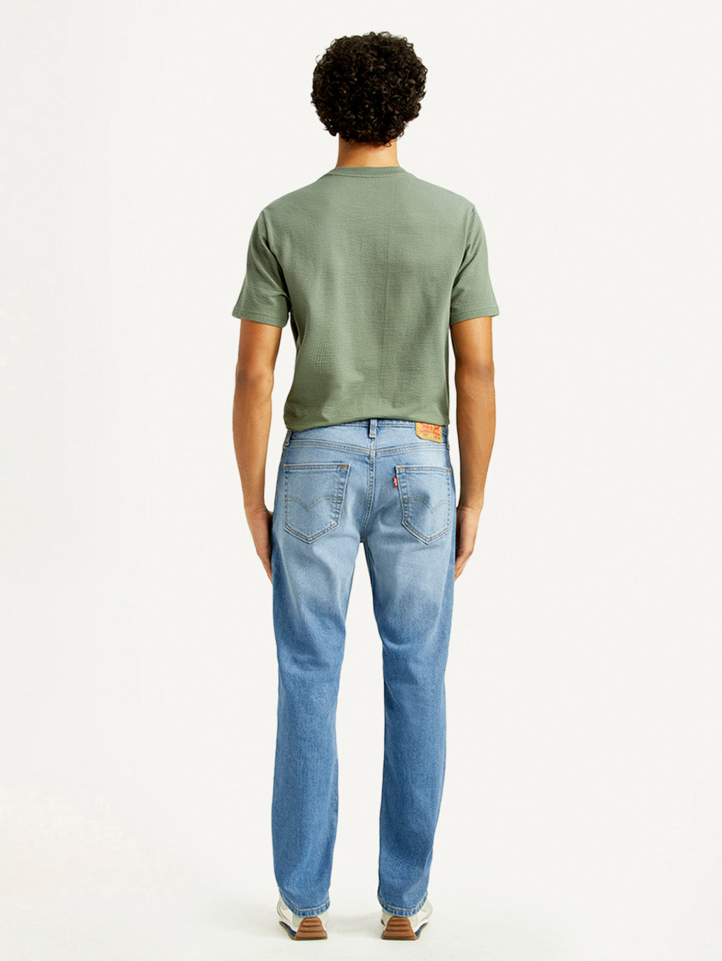 Men's 511 Light Indigo Slim Fit Mid Rise Jeans - Back View