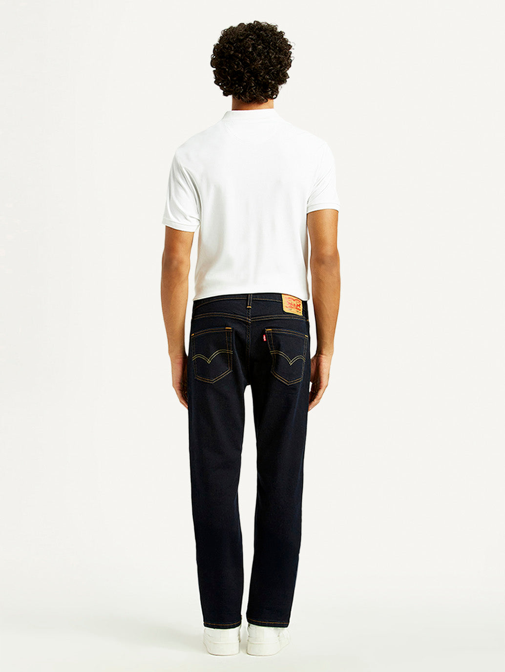 Men's 511 Dark Indigo Slim Fit Mid Rise Jeans - Back View