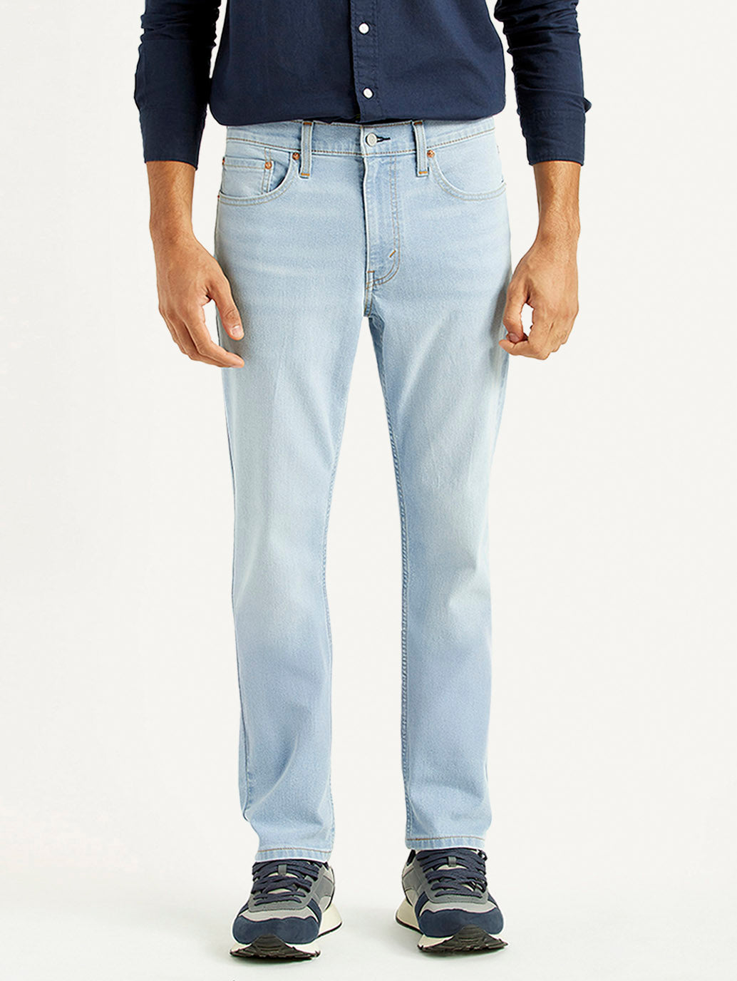 Men's 511 Light Indigo Slim Fit Mid Rise Jeans - Front View