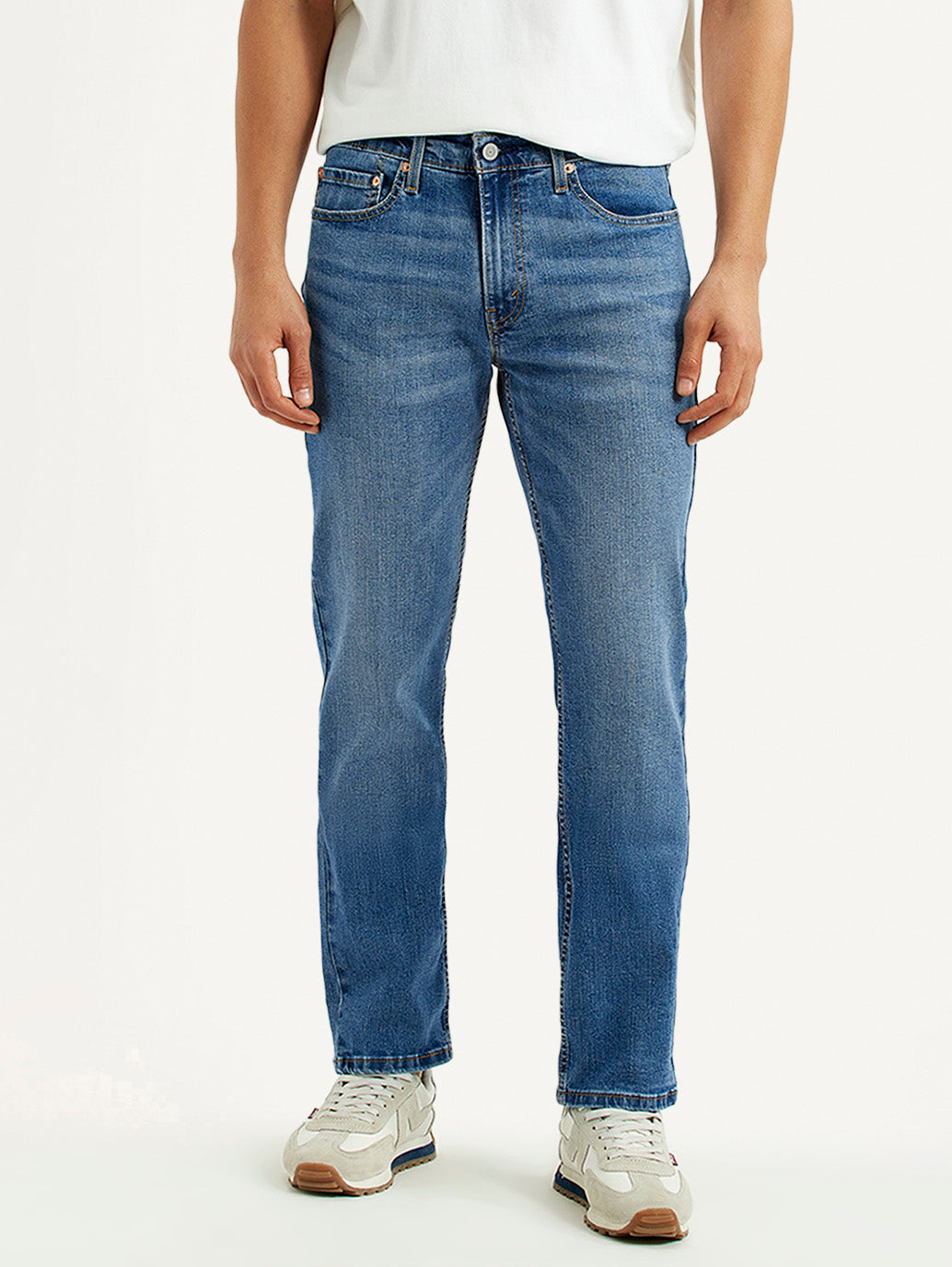 Men's 511 Med Indigo Slim Fit Mid Rise Jeans - Front View