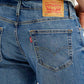 Men's 511 Med Indigo Slim Fit Mid Rise Jeans - Detail View