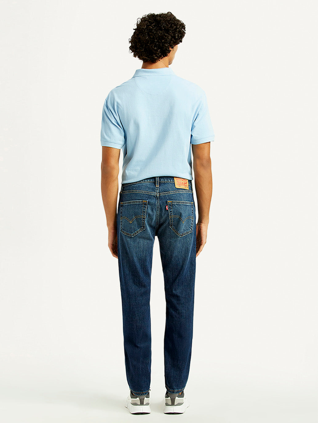 Men's 511 Dark Indigo Slim Fit Mid Rise Jeans - Back View