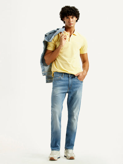 Men's 511 Light Indigo Slim Fit Mid Rise Jeans-image-33
