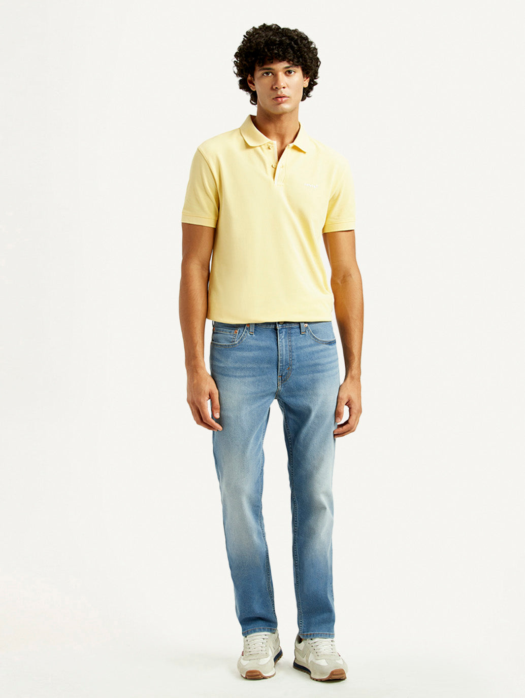 Men's 511 Light Indigo Slim Fit Mid Rise Jeans - Front View