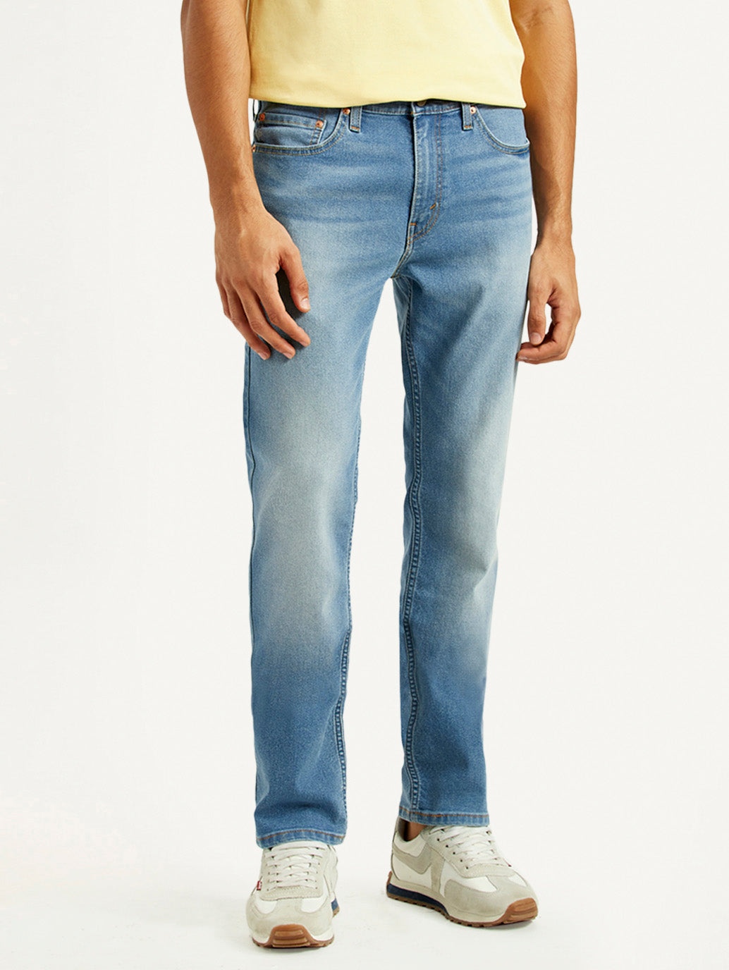 Men's 511 Light Indigo Slim Fit Mid Rise Jeans - Front View