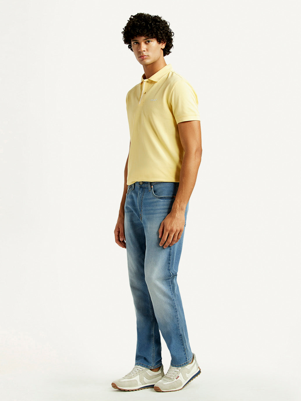 Men's 511 Light Indigo Slim Fit Mid Rise Jeans - Side View