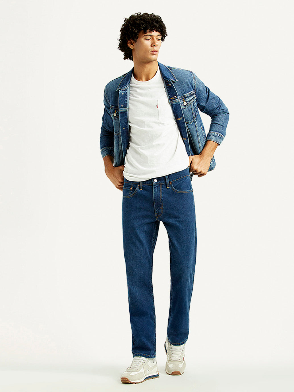 Men's 511 Dark Indigo Slim Fit Mid Rise Jeans