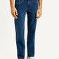 Men's 511 Dark Indigo Slim Fit Mid Rise Jeans - Front View