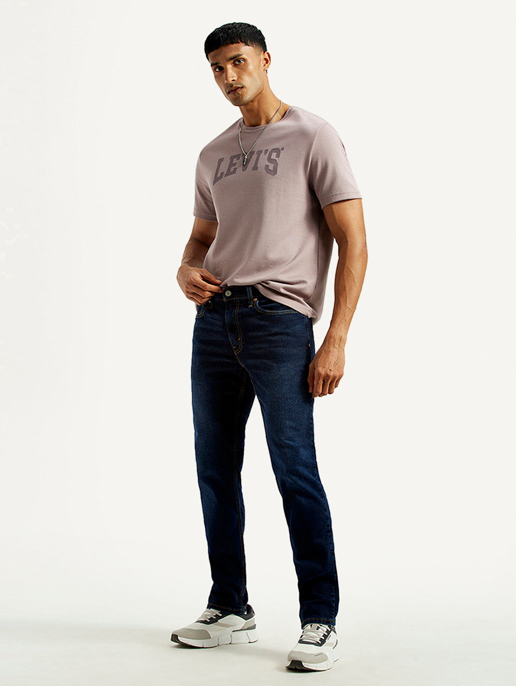 Men's 511 Dark Indigo Slim Fit Mid Rise Jeans