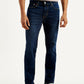 Men's 511 Dark Indigo Slim Fit Mid Rise Jeans - Front View