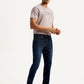 Men's 511 Dark Indigo Slim Fit Mid Rise Jeans - Side View
