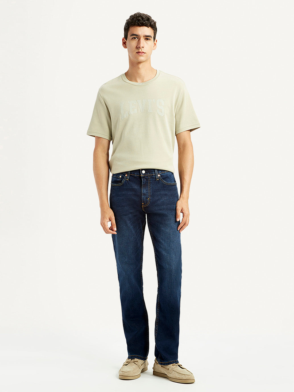 Men's 511 Dark Indigo Slim Fit Mid Rise Jeans