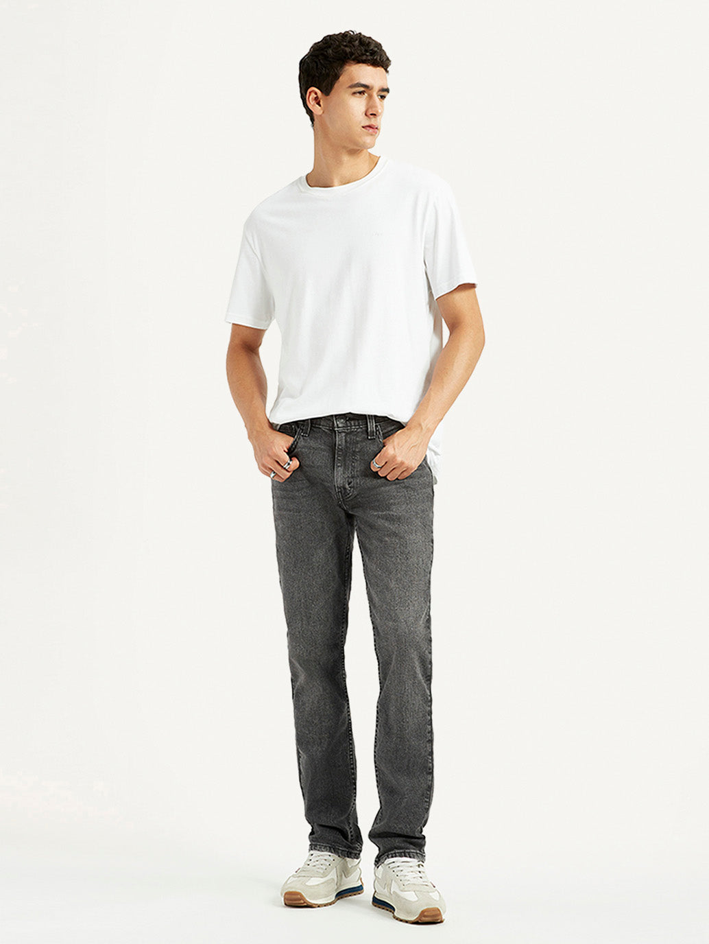 Men's 511 Black Slim Fit Mid Rise Jeans